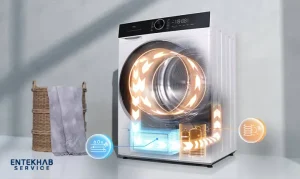 دلیل گرم نکردن آب در لباسشویی