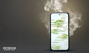 داغ شدن گوشی