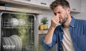 علت بوی بد ماشین ظرفشویی