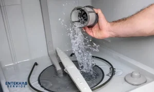 علت تخلیه نشدن آب ماشین ظرفشویی