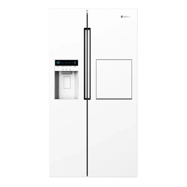 یخچال فریزر ساید بای ساید 27 فوت اسنوا مدل S1Di-S110-w